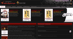 Desktop Screenshot of estatemusicalefrentana.it