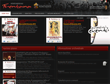 Tablet Screenshot of estatemusicalefrentana.it